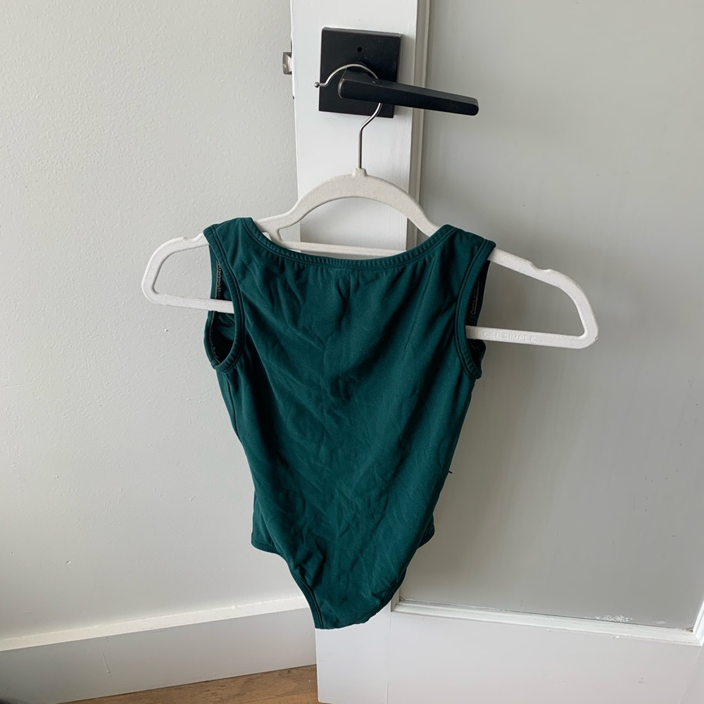 Luckyleo boatneck and low back in green